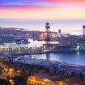 Cruise, port, terminal, harbor, Barcelona, Spain