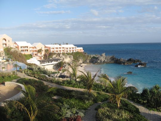 Bermuda coast from The Reefs