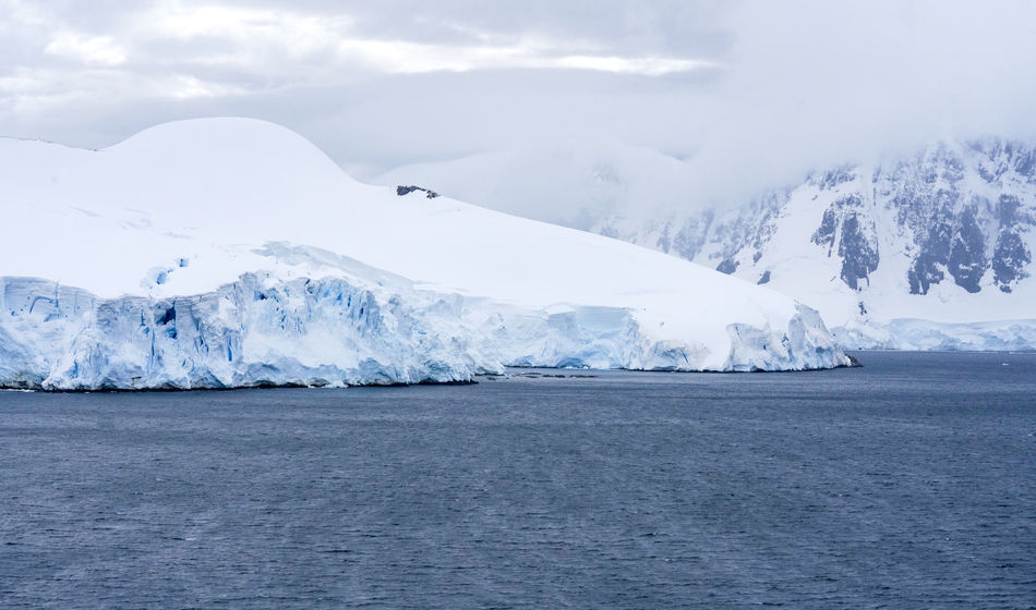 Antarctica, Mountains, Glacier