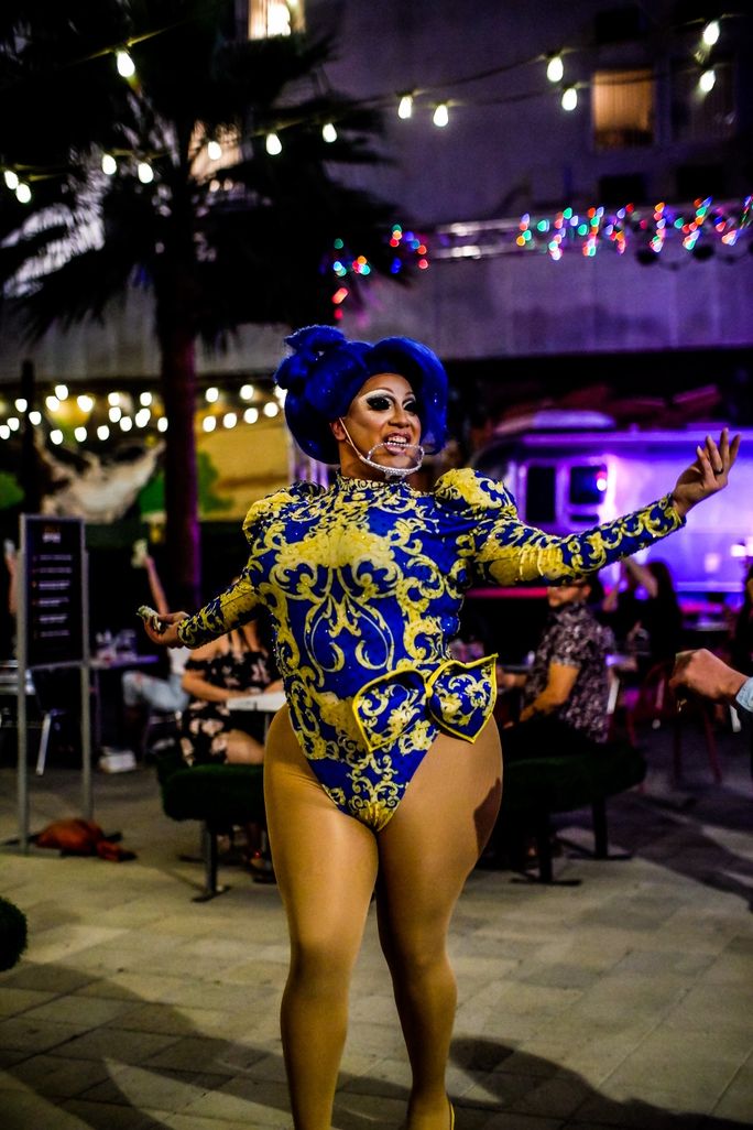 Drag Bingo at Gold Spike in Downtown Las Vegas.