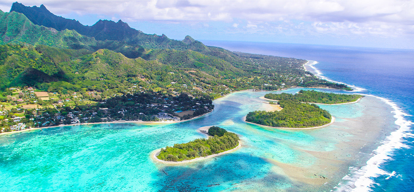 Image: Breathtaking aerial view of Rarotonga, Cook Islands in the Pacific islands  (Photo Credit: Svetlana/Adobe Stock)