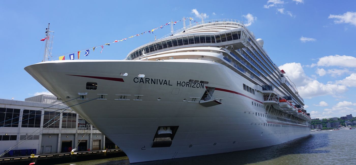 Image: PHOTO: Carnival Horizon in New York. (photo via Brian Major)