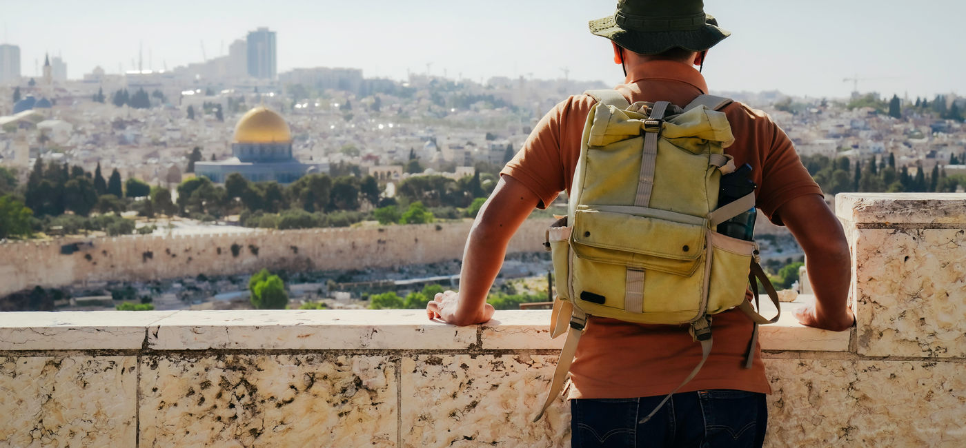 Image: Tourist in Israel. (Photo Credit: rudi_suardi/E+)