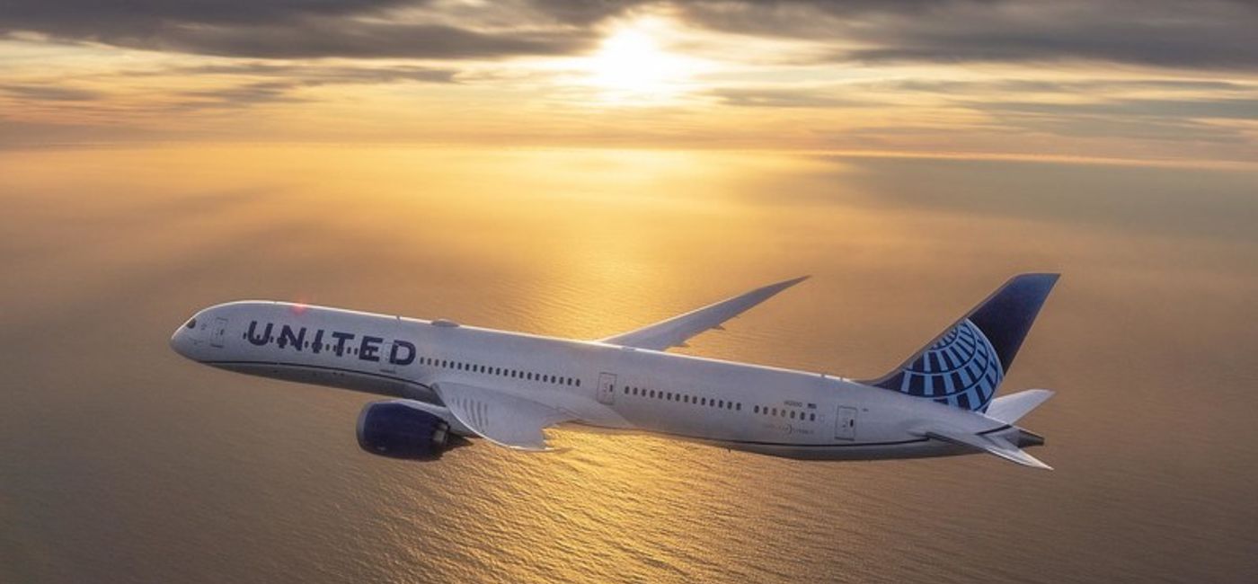 Image: United Airlines plane. (photo via United Airlines Media)