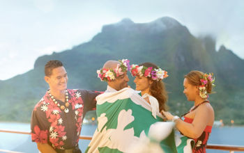 Paul Gauguin Cruises, romance travel, honeymoon, honeymooners