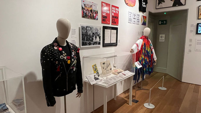 Queer Britain exhibit 