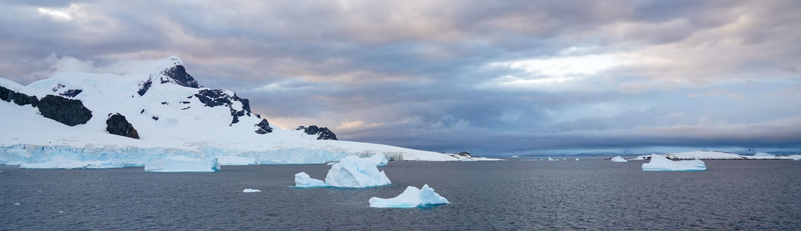 Antarctica, Sunset