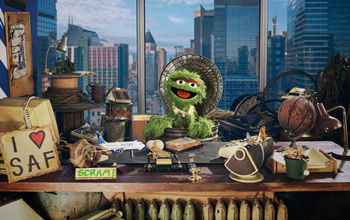 Oscar the Grouch, Muppets, Sesame Street, United Airlines, Chief Trash Officer