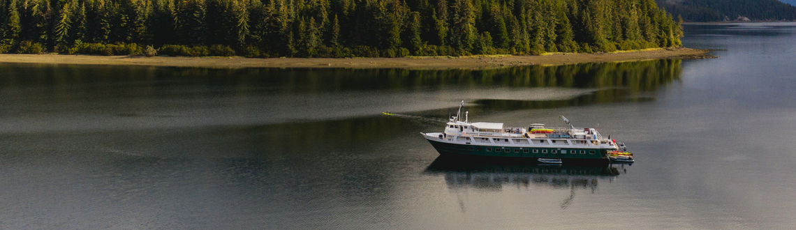 Wilderness Adventurer in Neka Bay, Alaska.